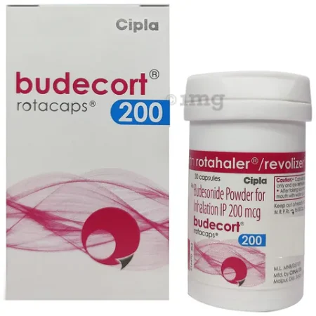 BUDECORT ROTACAP 200MCG