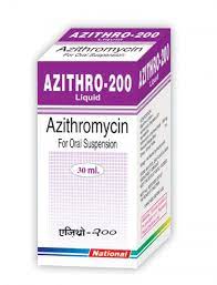AZITHRO SUSP. 200MG; 30ML