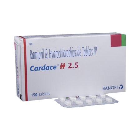 CARDACE H TAB 2.5MG