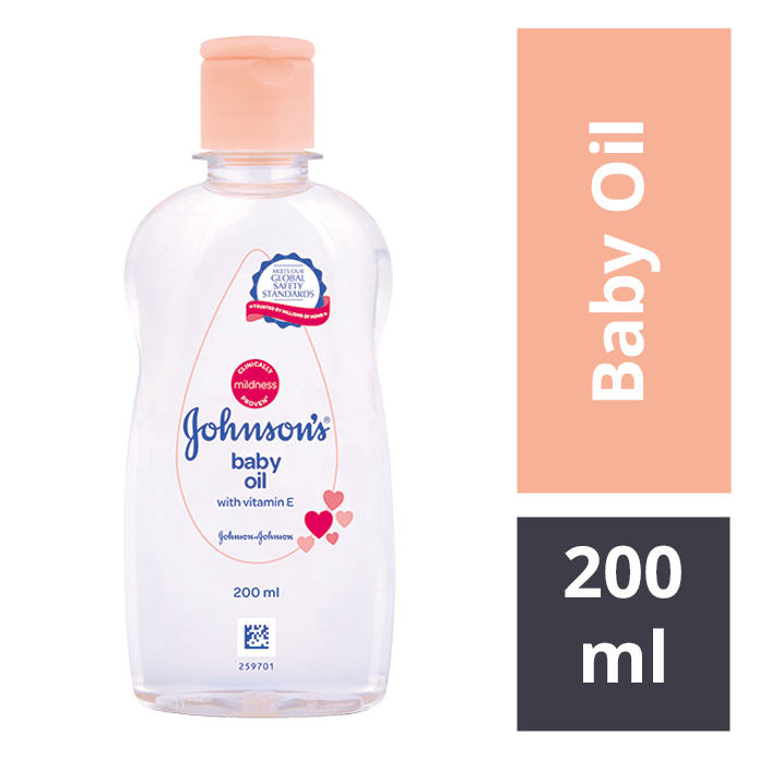 JHONSON BABY OIL 200ML