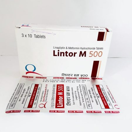 LINTOR M TAB 500 MG