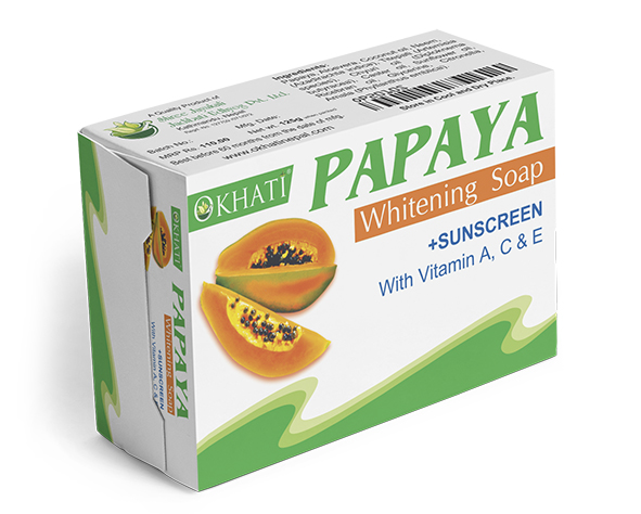 OKHATI PAPAYA SOAP