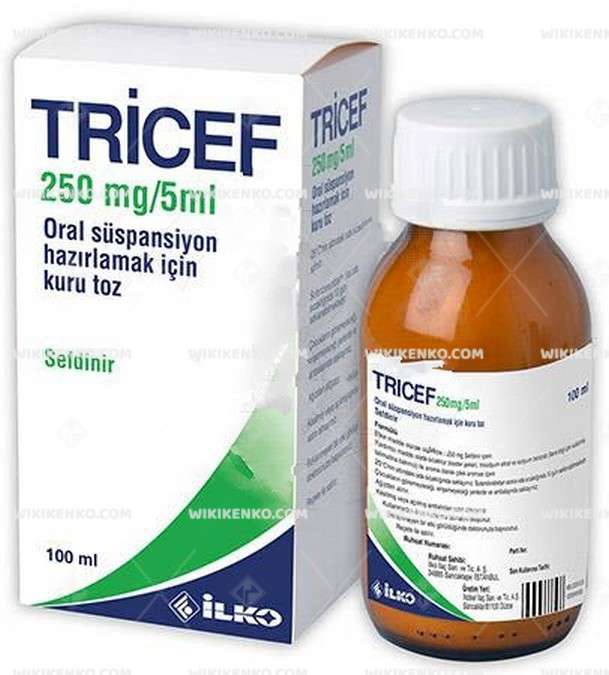 TRICEF DRY/SYRUP 60ML