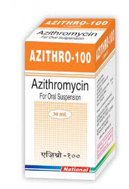 AZITHRO SUSP. 100MG; 30ML