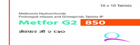 METFOR G2 TAB 850 MG