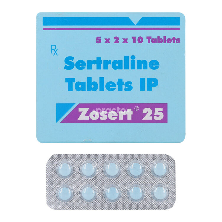 ZOSERT TAB 25MG